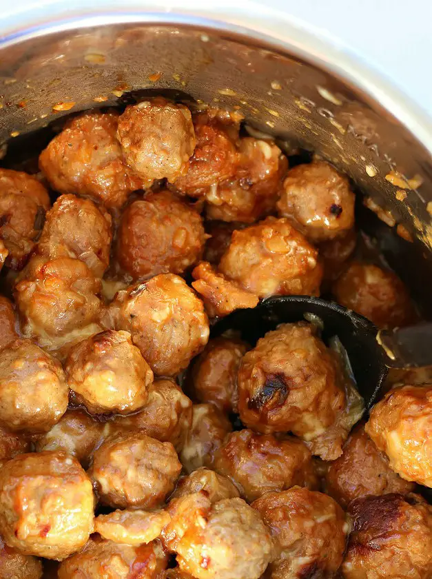 Instant Pot French Onion Meatballs