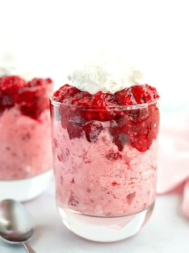 Raspberry Parfait Dessert