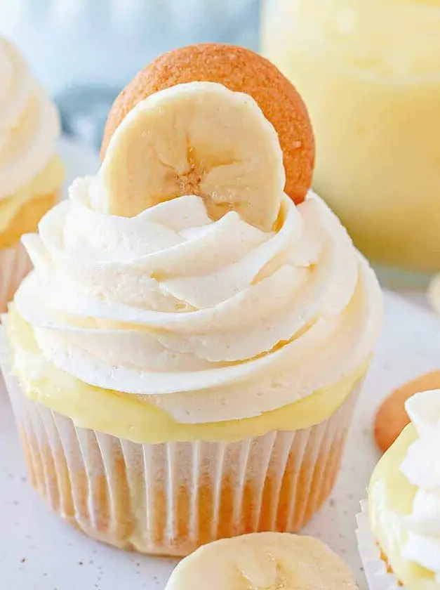 Banana Pudding Cupcakes