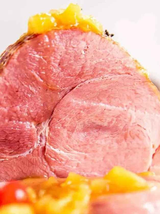 Crockpot Brown Sugar Pineapple Ham