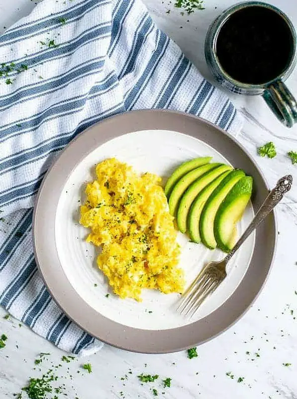 Cottage Cheese Scrambled Eggs