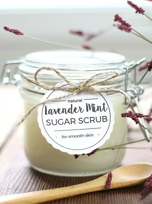 Lavender Mint Sugar Scrub