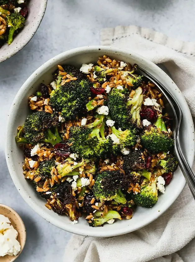 Roasted Broccoli Salad