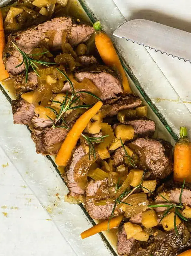 Electric Skillet Pot Roast