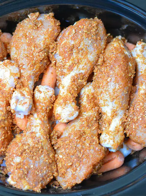 Crockpot Smothered Chicken Legs