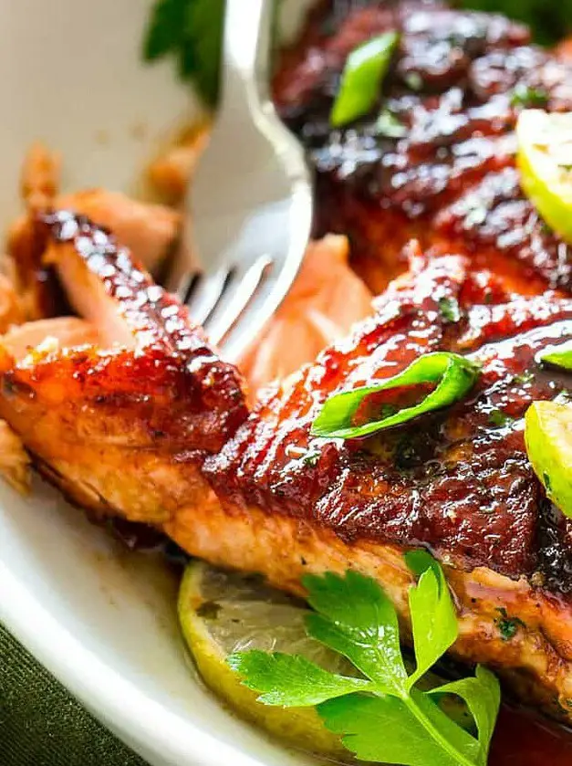 Brown Sugar Glazed Salmon