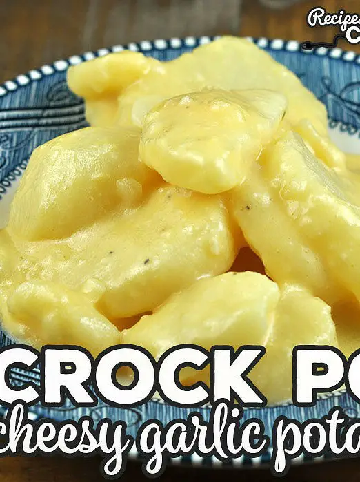 Cheesy Garlic Crock Pot Potatoes