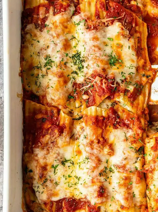 Authentic Italian Manicotti