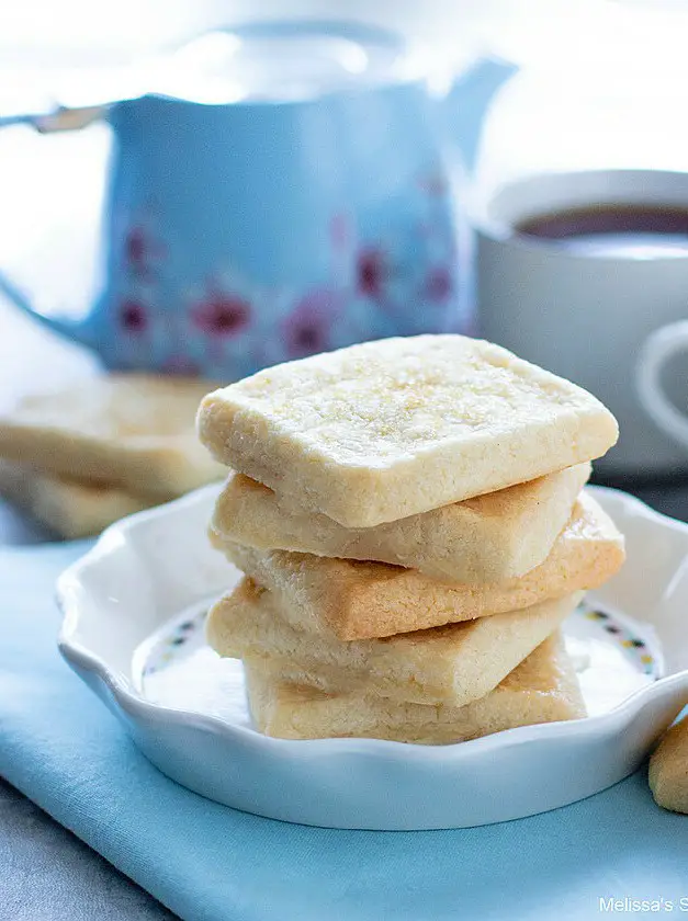 Vanilla Shortbread Cookies