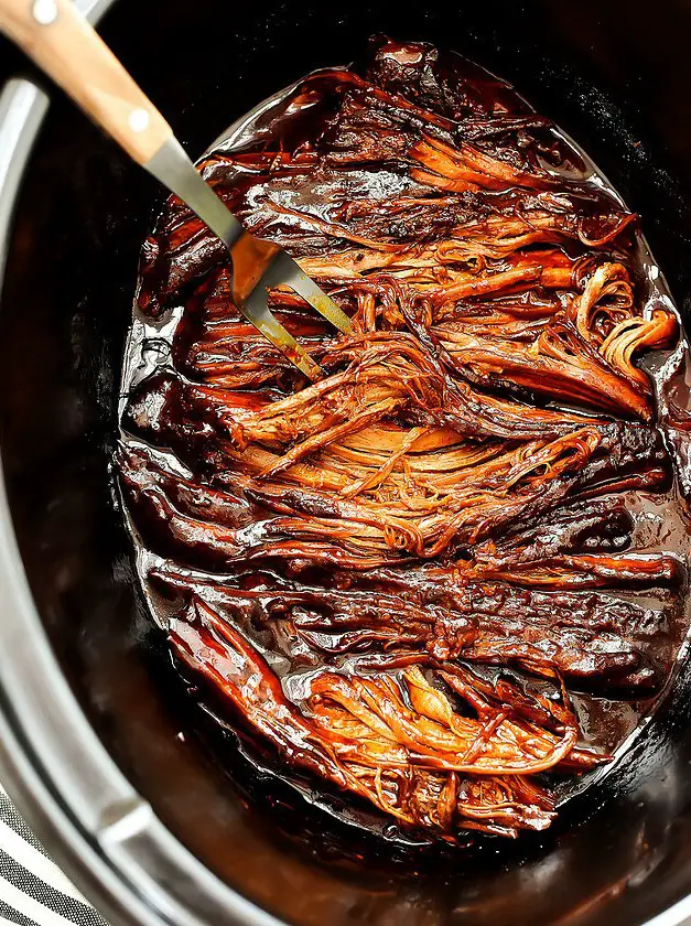 Slow Cooker BBQ Beef Brisket