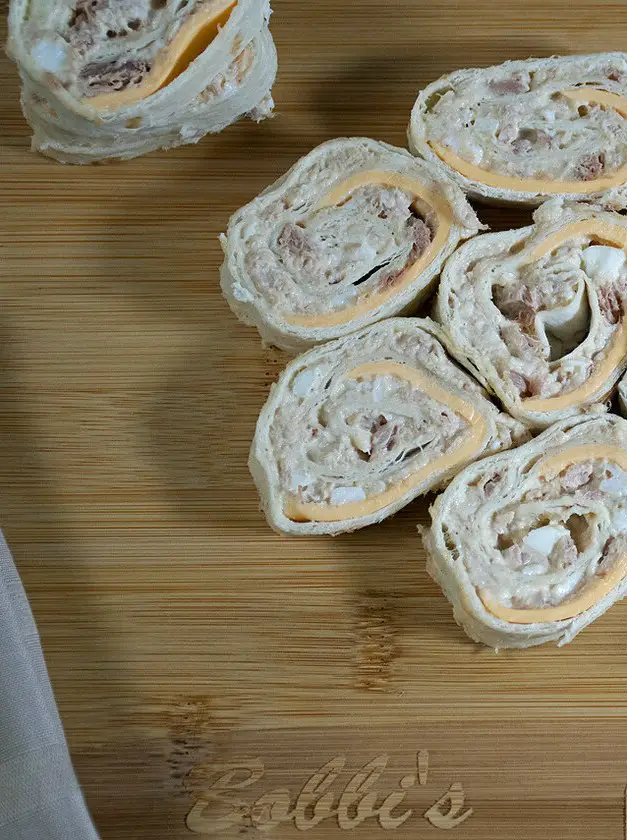 Tuna Salad Pinwheels