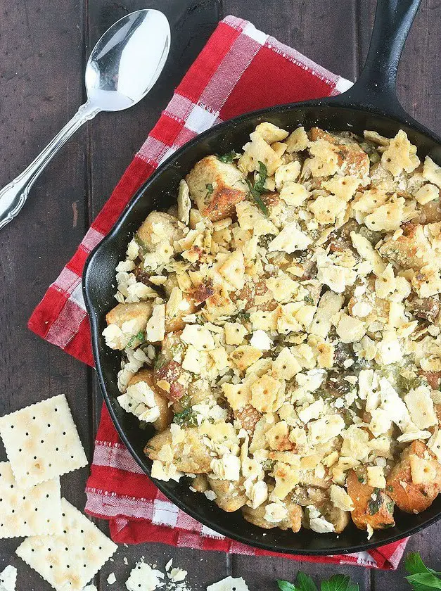 New Orleans Style Oyster Dressing