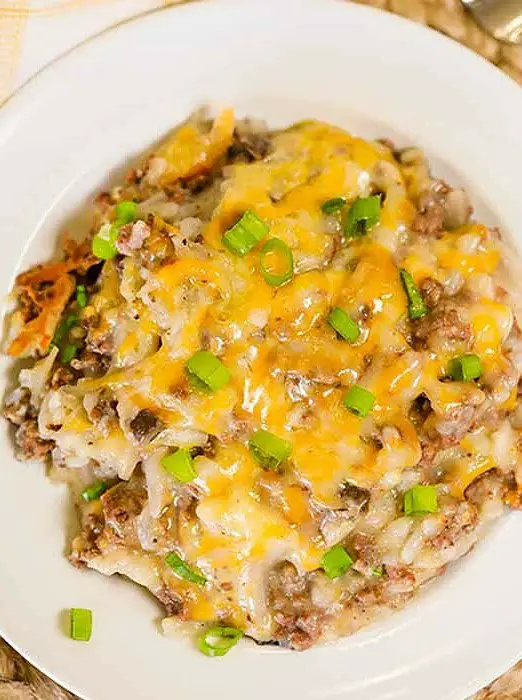 Hamburger Hashbrown Casserole