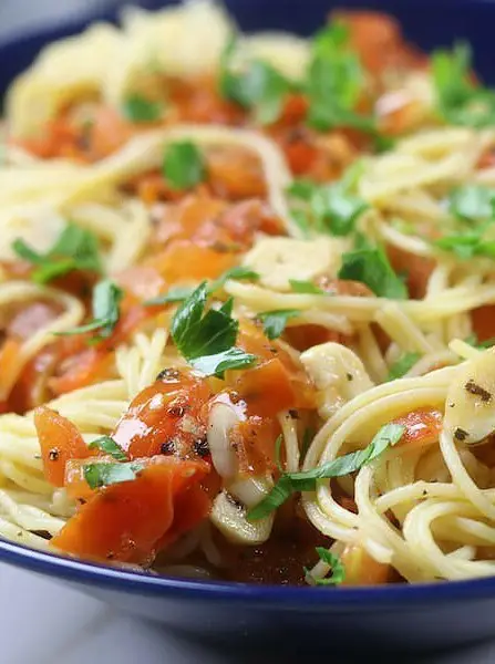 Simple Angel Hair Pasta