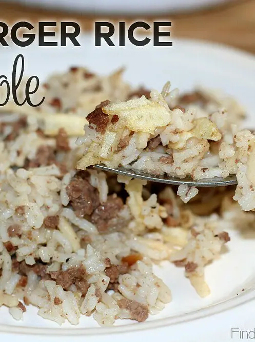 Hamburger Rice Casserole