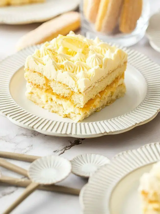 Lemon Tiramisu