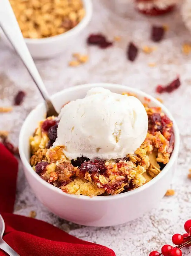 Cranberry Cobbler Dump Cake