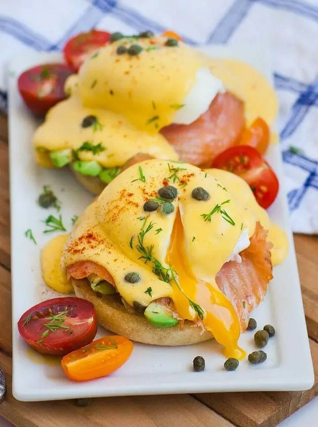 Smoked Salmon Eggs Benedict