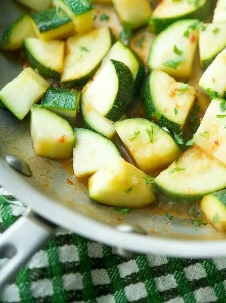 Chili Lime Sautéed Zucchini