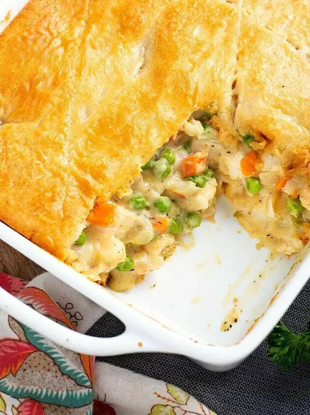 Chicken Pot Pie Casserole