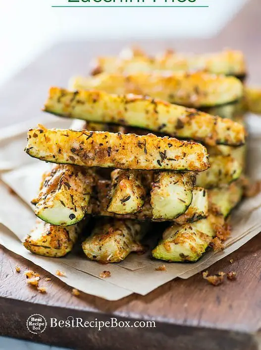 Baked Parmesan Zucchini Fries