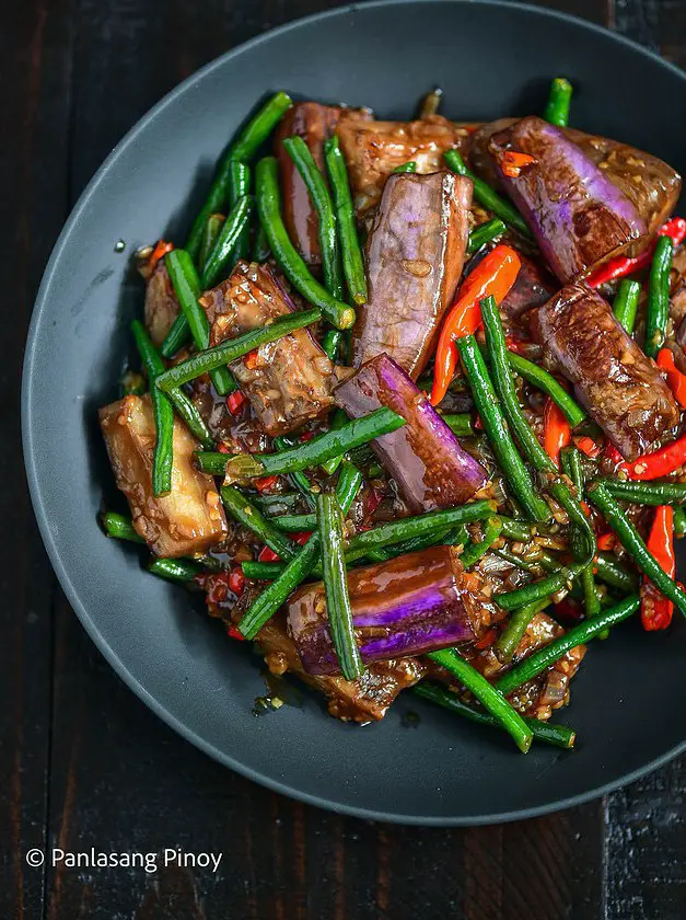 Spicy Eggplant Stir Fry