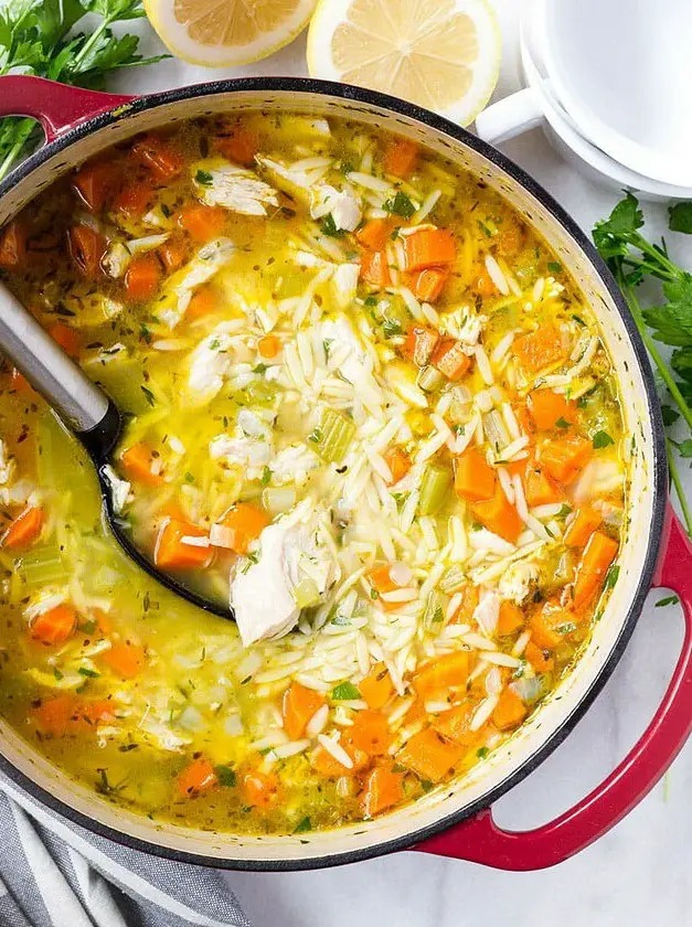 Turkey Orzo Soup