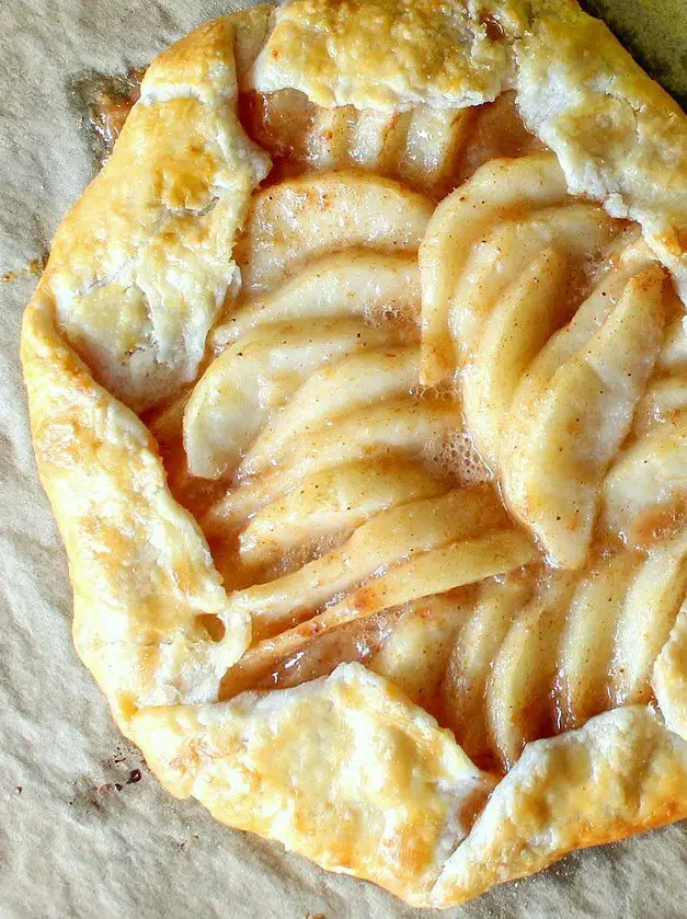 Caramel Pear Tart