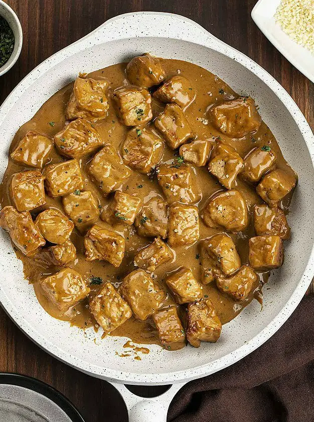 Garlic Pork Bites