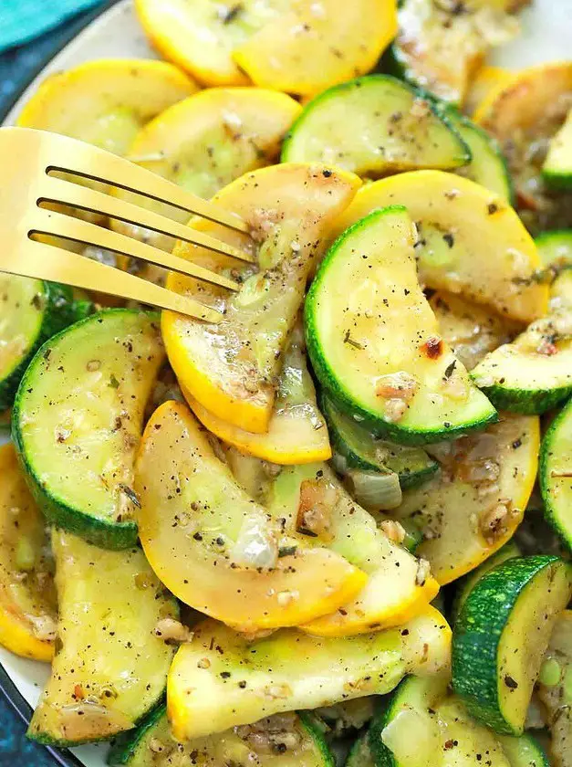 Sauteed Squash and Zucchini