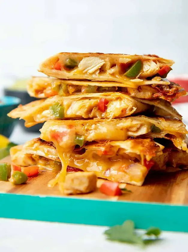 Easy Chicken Quesadillas