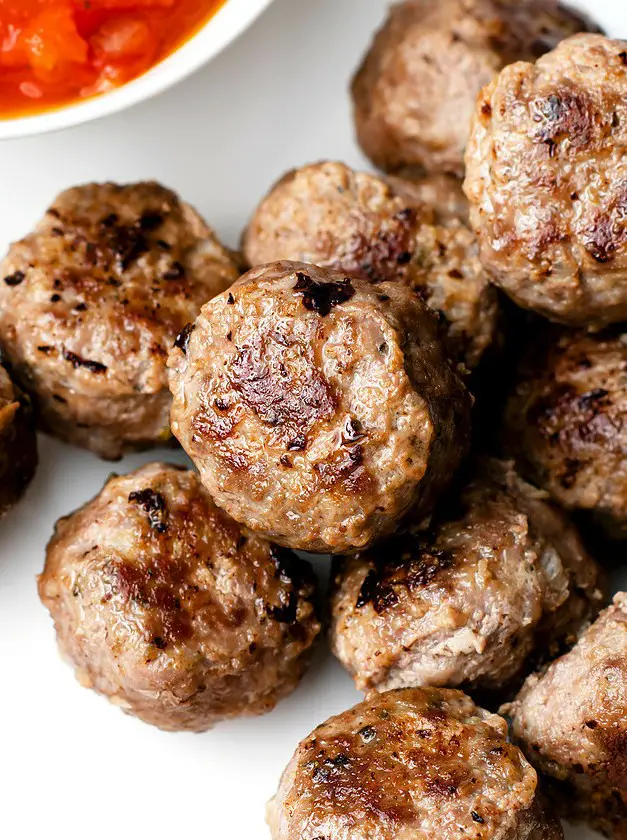 Easy Oven Baked Meatballs