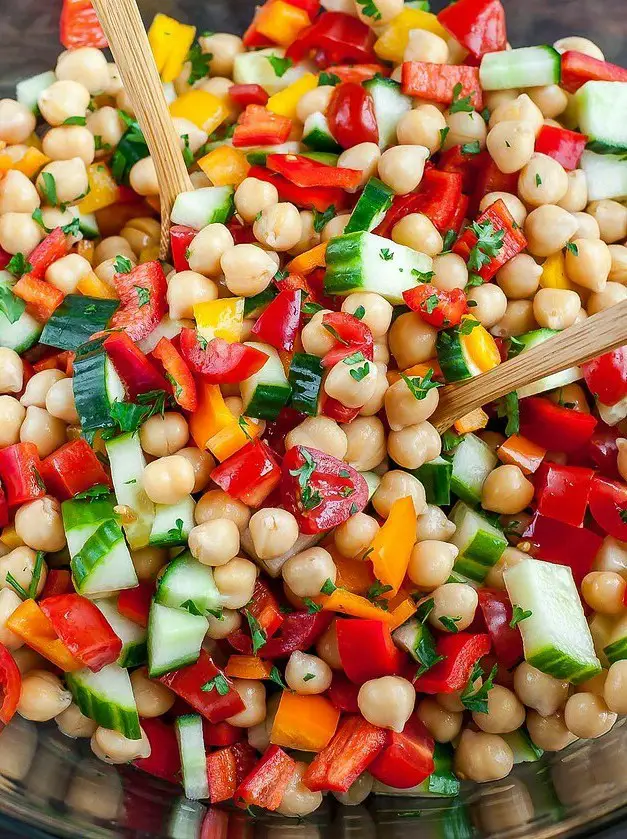 Greek Chickpea Salad