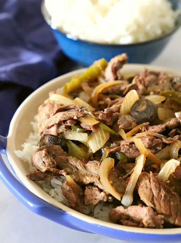 Crockpot Pepper Steak