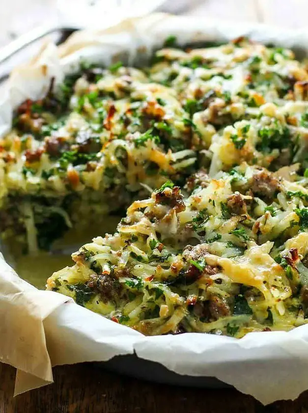 Sausage Potato Pie