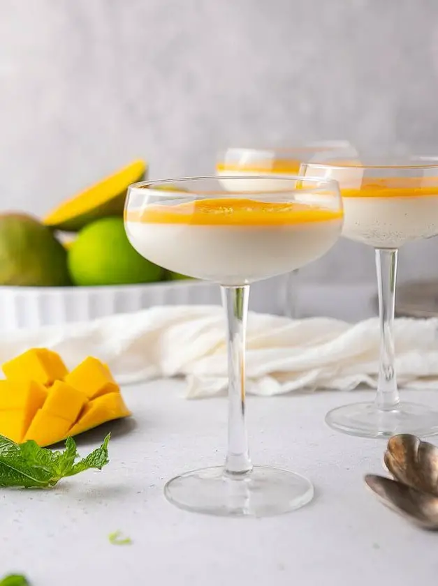 Mango Panna Cotta