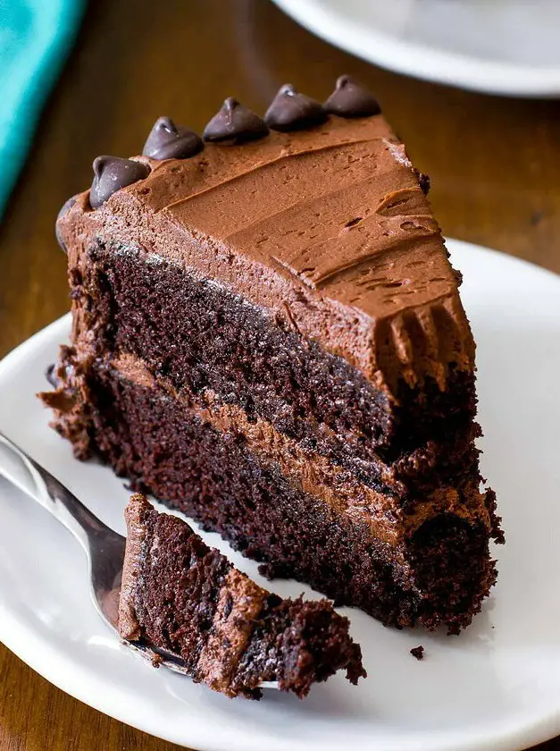 Triple Chocolate Layer Cake