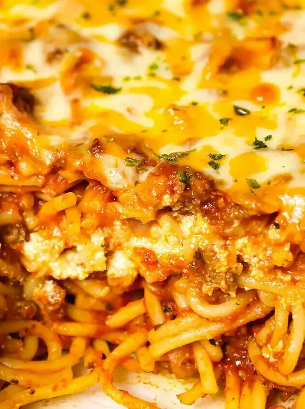 Southern Baked Spaghetti