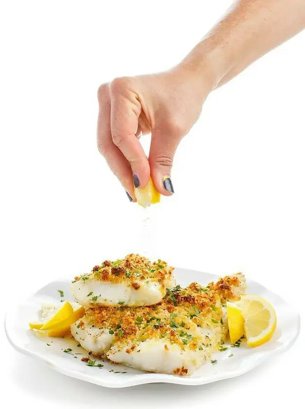 Parmesan Crusted White Fish