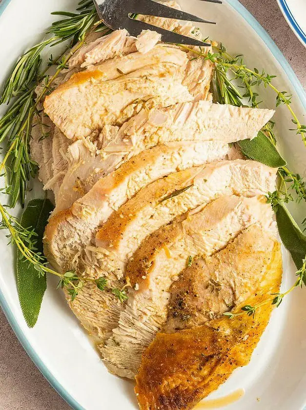 Dutch Oven Herb Roasted Turkey Breast