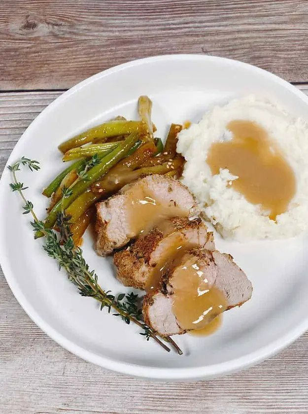 Garlic Herb Pork Tenderloin