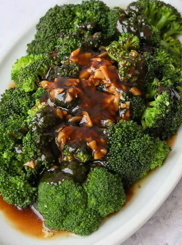 Chinese Broccoli with Garlic Sauce