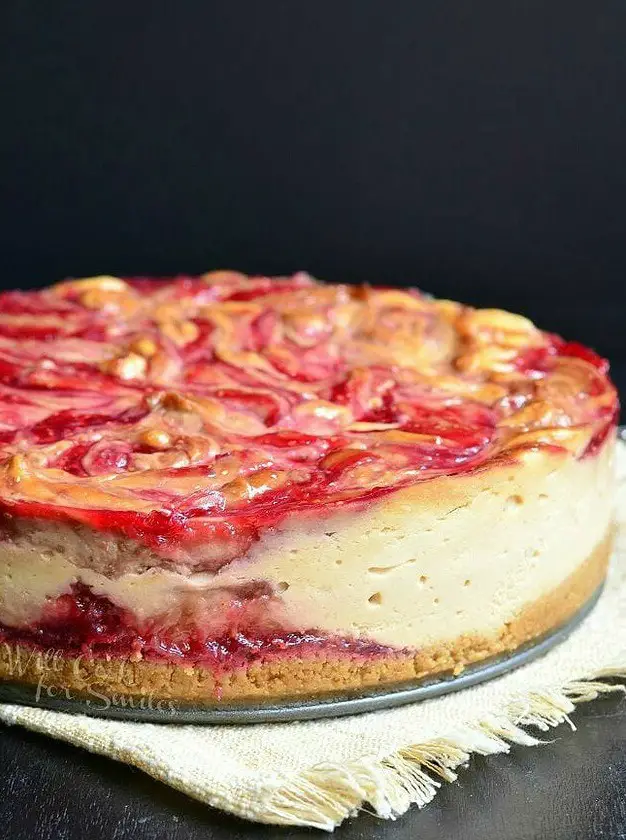 Peanut Butter and Jelly Cheesecake