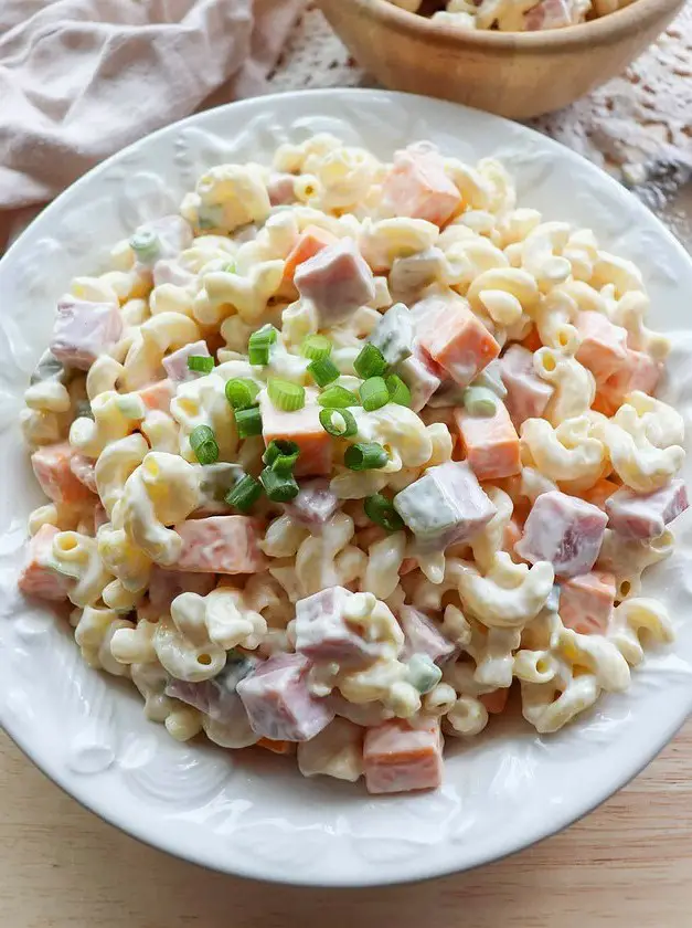 Ham & Cheese Pasta Salad