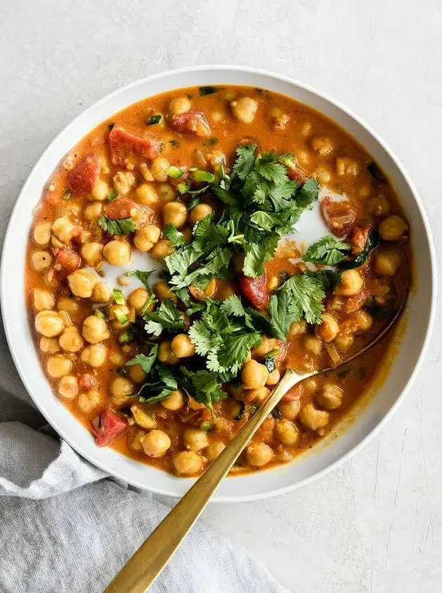 Coconut Chickpea Curry