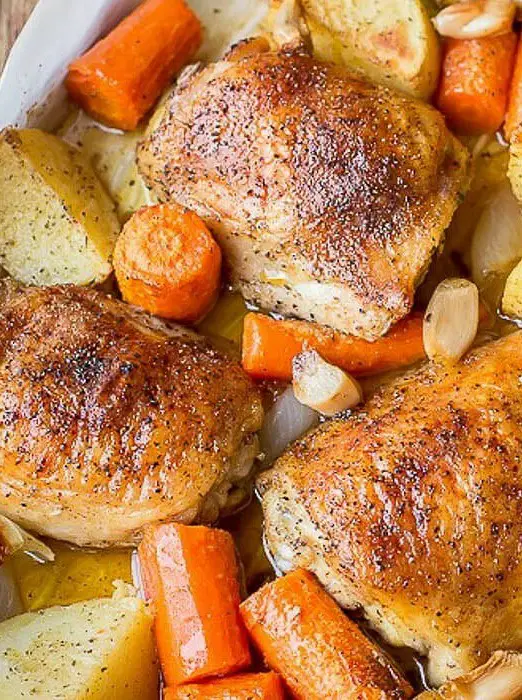 One Pan Chicken & Potatoes