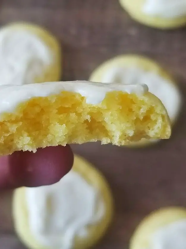 Lemon Cake Mix Cookies