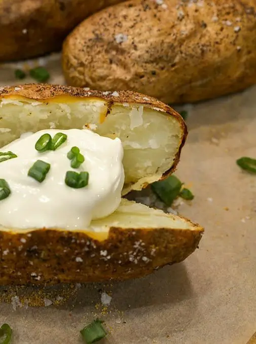 Ninja Foodi Grill Baked Potato