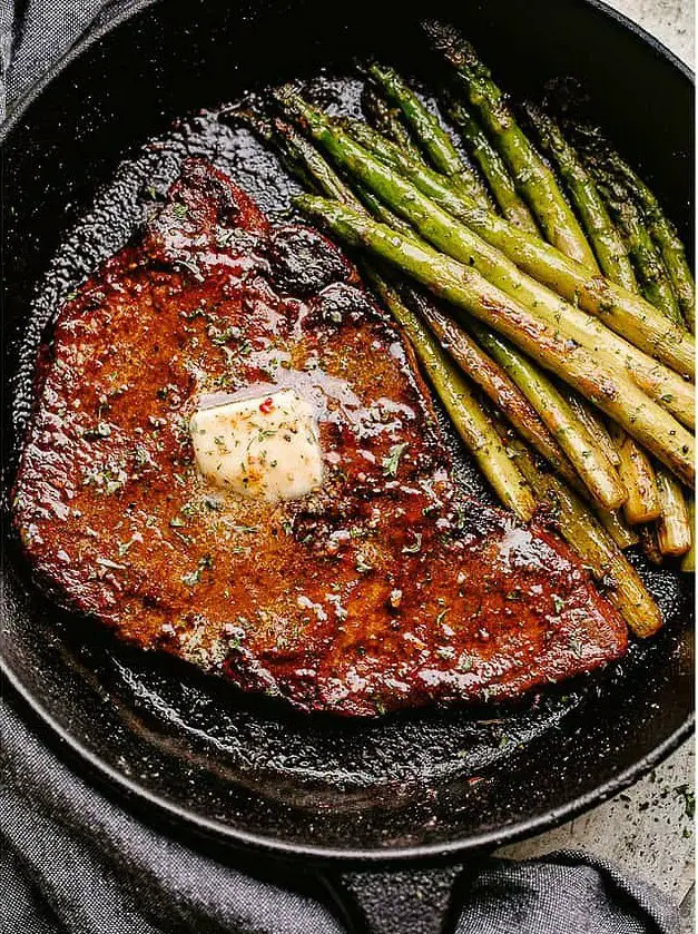 Oven Grilled Steak