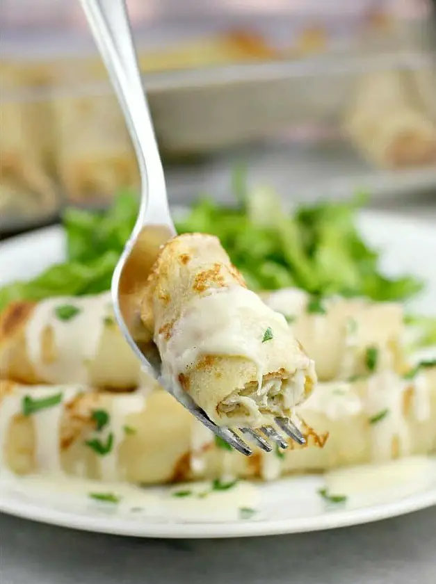 Crab-Stuffed Crepes